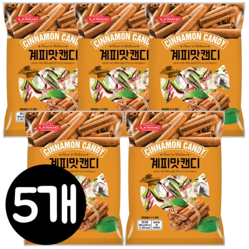 일광제과 계피맛 캔디 280g (5개)_이미지