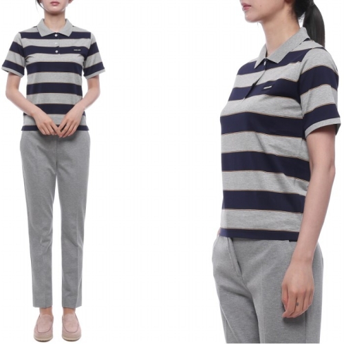 여성 로고 패치 폴로 반팔티셔츠 MJN536 14RT F005R S OOO 26S