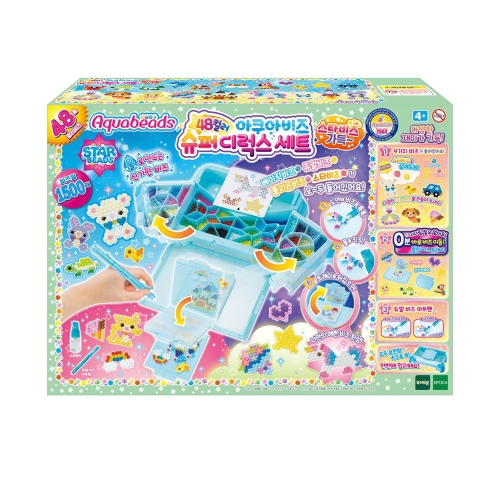 토이트론 아쿠아비즈 48컬러 슈퍼디럭스 세트