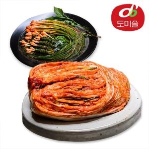 도미솔식품 포기김치 3kg + 파김치 1kg