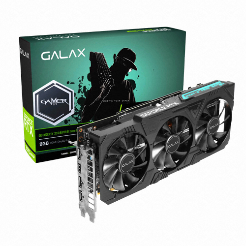 갤럭시 GALAX 지포스 RTX 2070 SUPER EX Gamer OC D6 8GB BLACK Edition_이미지