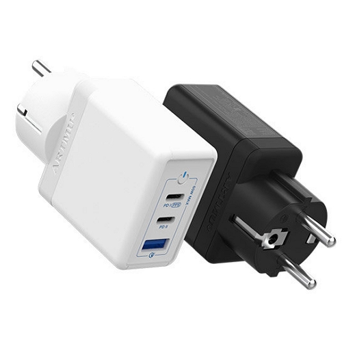 아트뮤 PD PPS 65W 3포트 GaN 접지형 충전기 GE310