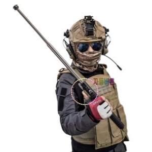 원터치 자동 버튼 삼단봉 호신무기 자기방어 호신용방어용 호신용지팡이 경찰삼단봉