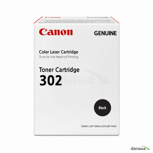 Canon 정품 CRG-302 BK 검정_이미지