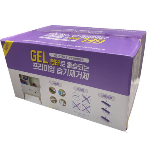 홈케어 겔형태로 흡습되는 프리미엄 습기제거제 175g (16개)_이미지