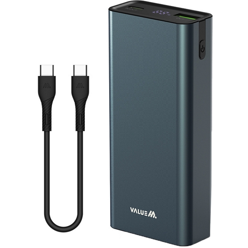디엠케이코리아 밸류엠 PD PPS 45W 메탈 보조배터리 VM-PM45JPQ 10000mAh_이미지