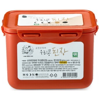 순창문옥례식품 우리콩 <b>된장</b> 2kg