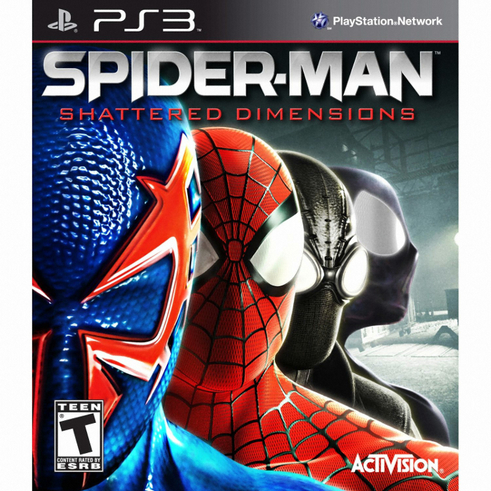 스파이더맨 : 섀터드 디멘션즈 PS3 중고,북미판_이미지