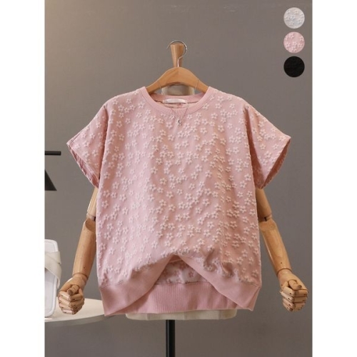 모노시크 웰스딘 꽃송이 쟈가드 맨투맨_MNTG230