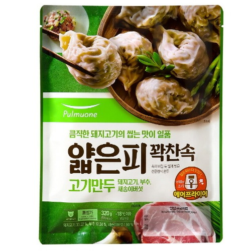 풀무원 얇은피 꽉찬속 고기만두 320g