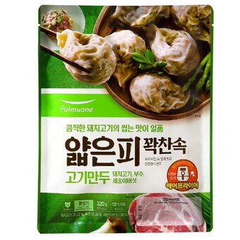 풀무원 얇은피 꽉찬속 고기만두 320g
