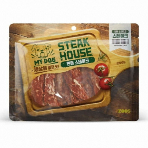 더주스 마이독 스테이크하우스 연어 스테이크 320g (1개)