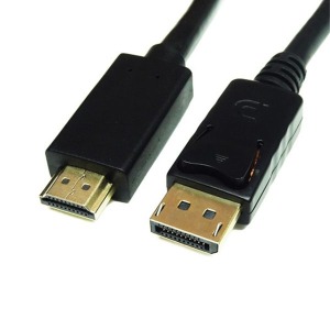 Velton HD-V05 DP to HDMI 케이블 (1.8m)_이미지