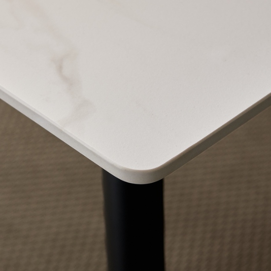 라로퍼니처 소울 포세린 통세라믹 식탁 1400 (의자2개)_이미지