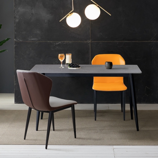 라로퍼니처 소울 포세린 통세라믹 식탁 1400 (의자2개)_이미지