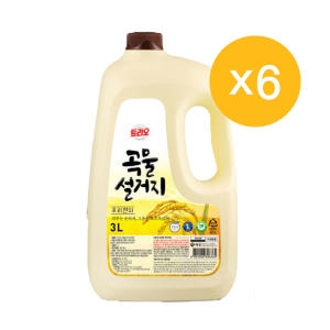 트리오 주방세제 3kg 6개