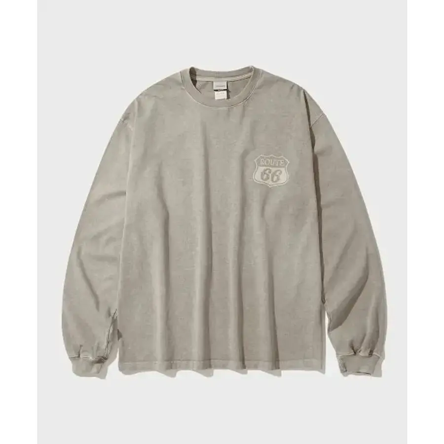 아웃스탠딩 MOT LONG SLEEVE BLAZING SPEED PIGMENT BEIGE 439988