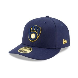 MLB 70482538 남성용 뉴에라 밀워키 브루어스 2019 로우 프로파일 5950_이미지
