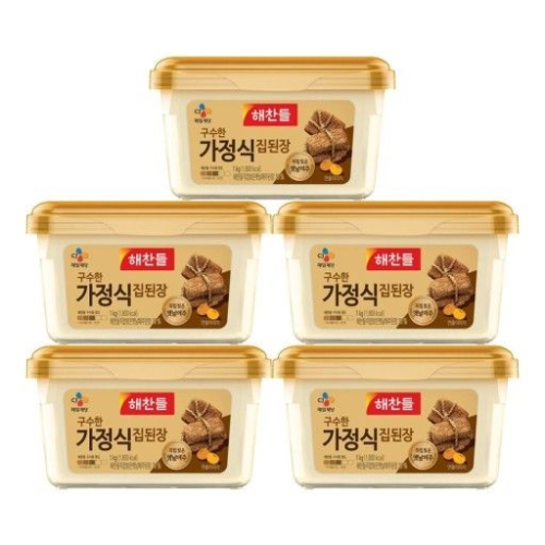 해찬들 구수한 가정식 집된장 2.3kg (5개)_이미지