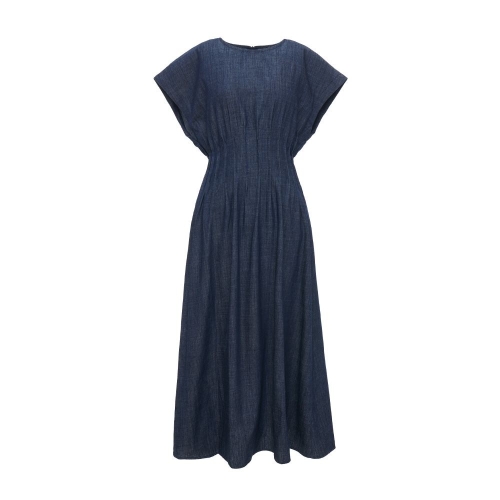 샤틴 루즈 핏 데님 원피스 S252C605_이미지