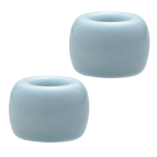 블럭마트 ㅤ도자기 칫솔꽂이 블루 (2개)_이미지