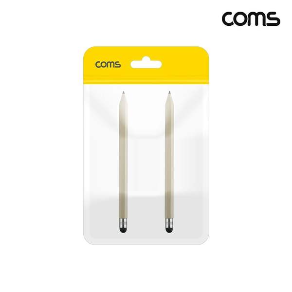 터치펜 756DVW60 8각 연필 15cm Beige 2개입