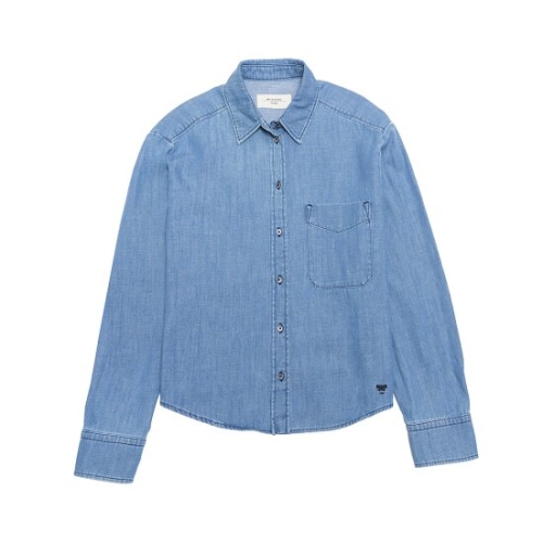  막스마라 클리오 코튼 셔츠 네이비 CLIO-006