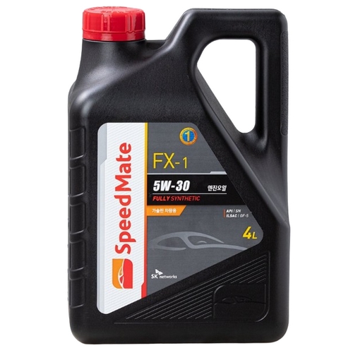 SK네트웍스 스피드메이트 가솔린 FX-1 엔진오일 4L