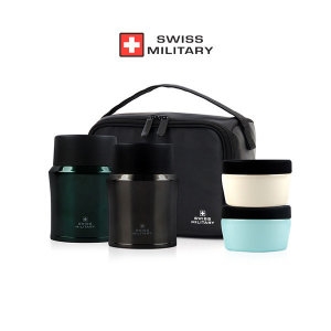 스위스밀리터리 보온 도시락 세트 OKK-LSF1010