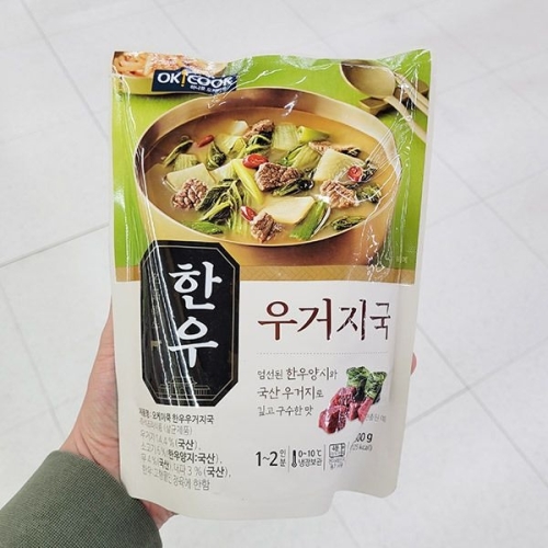 오케이쿡 한우 우거지국 500g