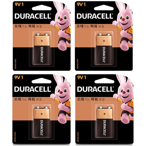 듀라셀 ㅤ알카라인 9V (4알)_이미지