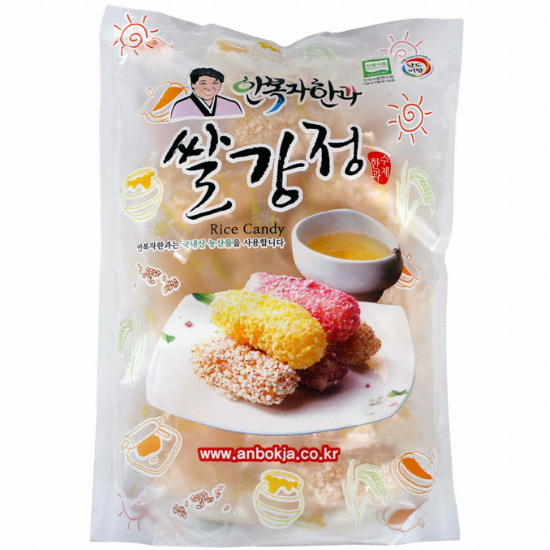 안복자한과 쌀강정 200g (1개)