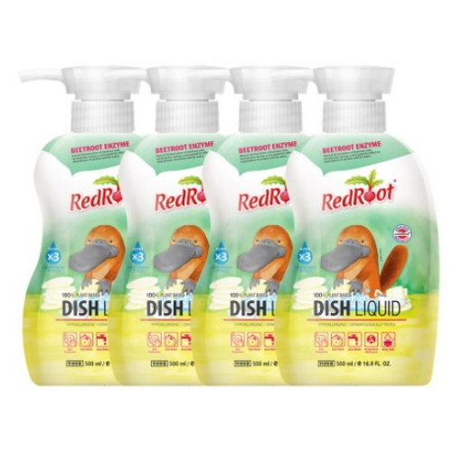  이엔에스 아이브제 레드루트 주방&젖병세정제 용기 500ml [4개]