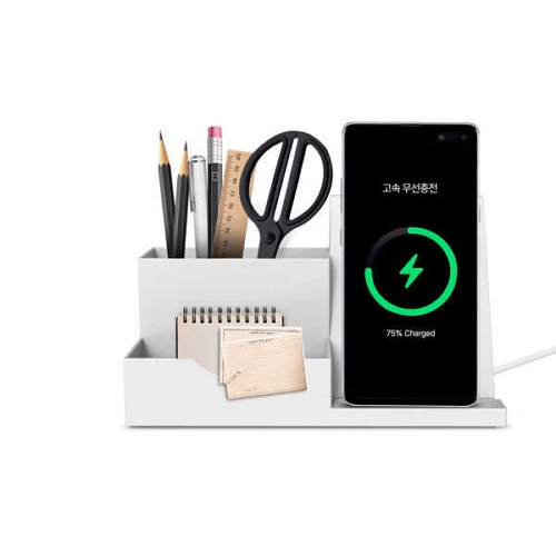 알토디자인 엑스트라 10W 연필꽂이 겸용 무선충전기 WCP-270_이미지