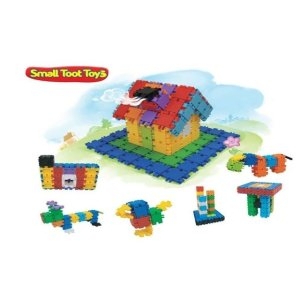 동물원 상상력 창의력 토이 장난감 블록 보관함 포함 회전 유아장난감 유치원 WFHUI6S_이미지