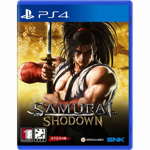 사무라이 쇼다운 한글판 PS4, 패키지디스크_이미지