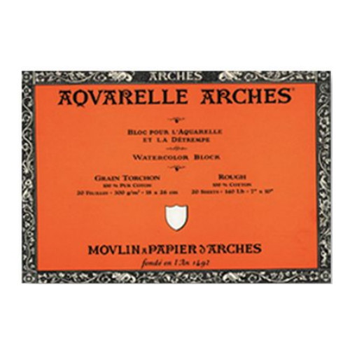 캔손 아르쉬 수채패드 황목 300g (360x260mm)_이미지