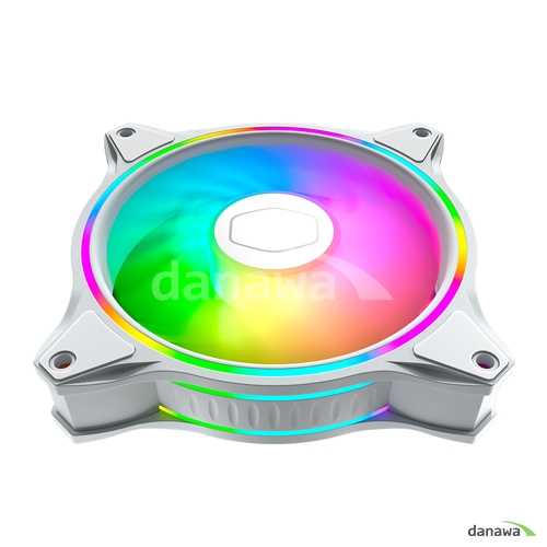 �𷯸����� MASTERFAN MF120 HALO WHITE EDITION