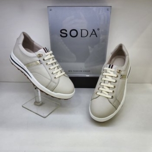 소다 여성 캐쥬얼 밴딩끈 데일리 스니커즈FLF414HA35_이미지