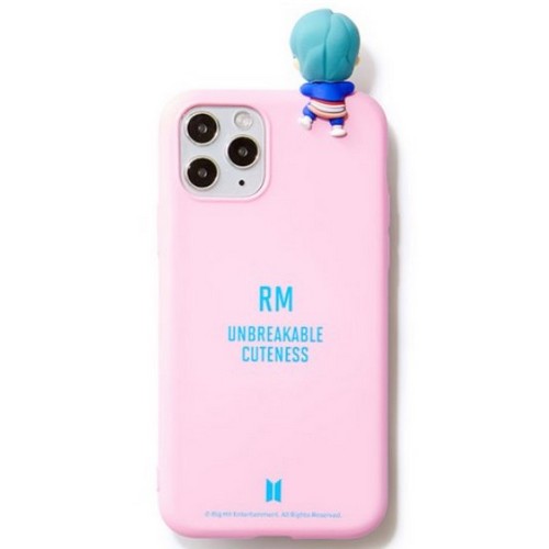 상상과상상 아이폰13 프로 BTS 캐릭터 피규어 별명 컬러 젤리 케이스_이미지