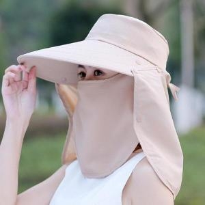 여성용 자외선차단 모자 햇빛가리개 썬캡 와이드챙 농사 모자 S11198855