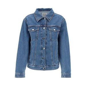  토템 E 자켓 242WRO2395FB0045 BLUE