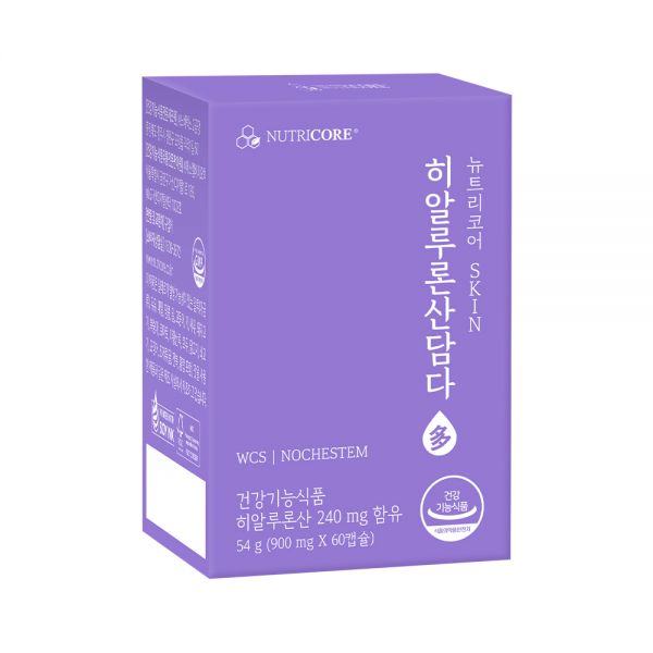 뉴트리코어 히알루론산담다 60캡슐