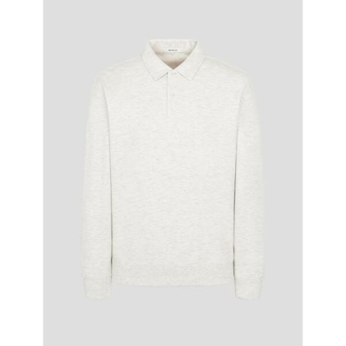 빈폴 더블니트 칼라넥 스웨트 셔츠 아이보리 BC5841C110