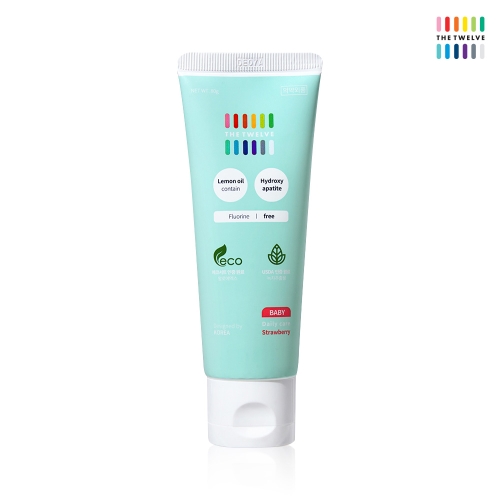 더우드랜드 더트웰브 베이비 무불소 치약 80g (1개)_이미지