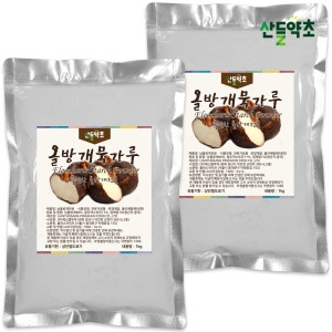 산들약초 올방개묵가루 1kgx2팩 올방개전분 묵재료이미지입니다. 누르면 해당 게시물로 새창이동합니다.