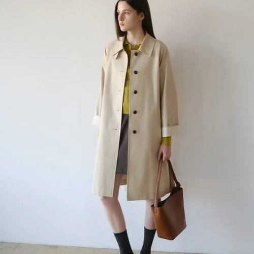 여성 제천벨트 오버사이즈 트렌치 코트 PS1WC281
