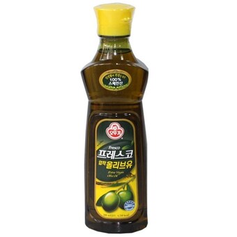 오뚜기 프레스코 압착 <b>올리브유</b> 500ml