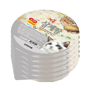 논다 전복 삼계탕 고양이 120g (6개)_이미지