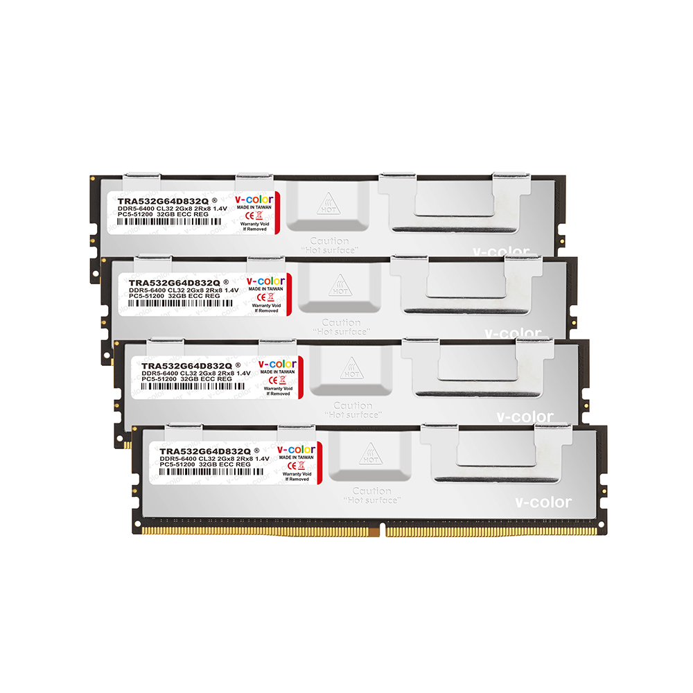V-Color DDR5-6400 CL32 ECC/REG ��Ű��